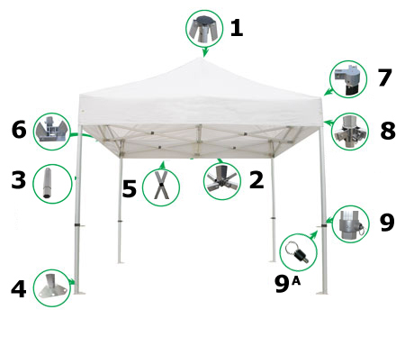 Bang om te sterven Annoteren escaleren Partytent kopen? Koop uw partytenten bij Partytent plaza